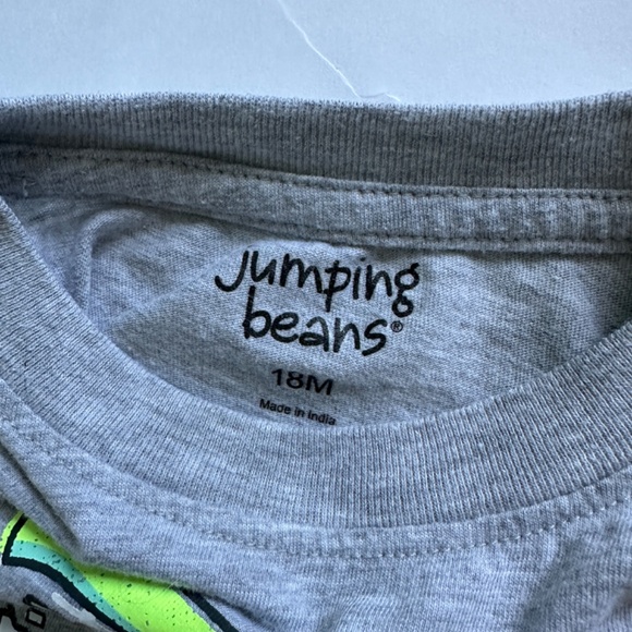 Grey Tee Shirt with Trucks 18M - Picture 2 of 4